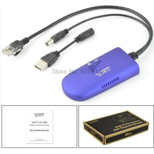 BY DHL OR EMS 50 pieces Vonets VAP11G-300 RJ45 Mini Wifi Bridge Wireless Bridge Wifi Repeater Routers wi-fi for Computer Network