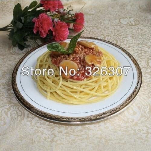 Food customize plastic food model simulation model given false pasta dishes dish mold plastic props show sample Display window