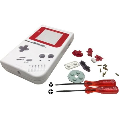 For Game Boy Classic Game Replacement Case Plastic Shell Cover for Nintend GB Console housing For GB Case