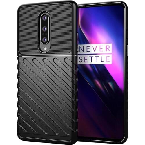 Anti-scratch Shock-Absorption Flexible Rubber Protective Case cover for oneplus 8(1+8),oneplus 7T Pro(1+7T Pro)