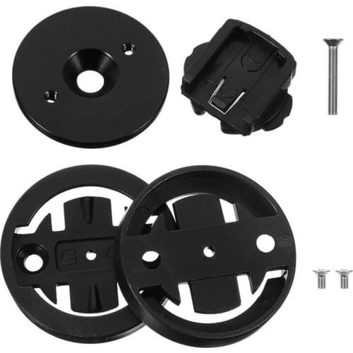 Adjustable Bike Computer Stem Top Cap Mount Holder With 4 Adapters For MTB Bicycle Stopwatch Mount Bracket Stem Top Cap