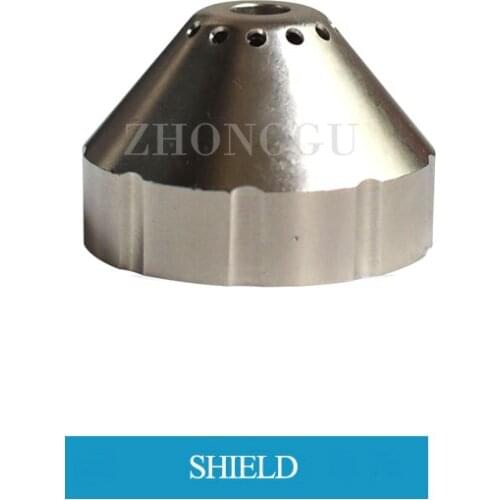 Shield 10 Pieces and Insulator 5 Pieces Per Lot Plasma Cutting Consumables Suitable For XF-120H YK125
