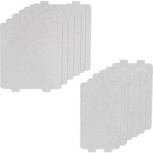 Mica Sheet Wave Guide Cover Microwave Wave Plates Parts Mica Plate Spare Parts 12 Pack