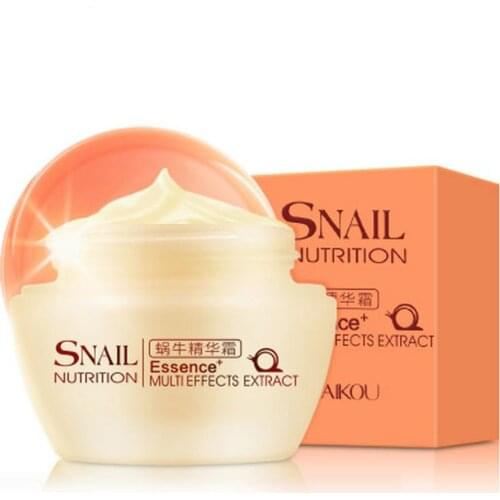 Snail Cream for Face Essence Facial Serum Whitening Cream Moisturzing Anti Aging Wrinkle Face Cream Oil Control Skin Care