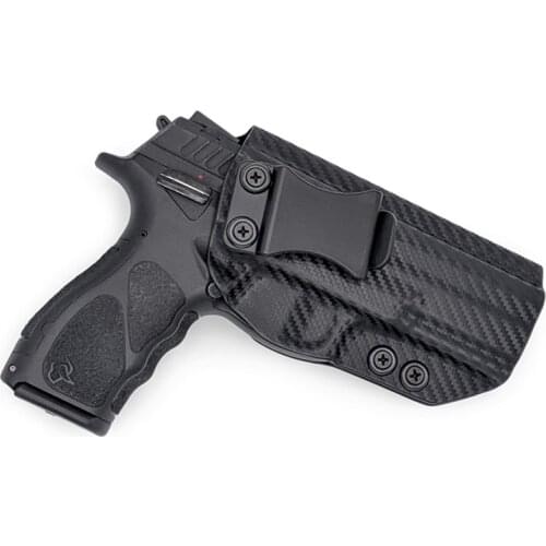 Carbon Fiber Kydex Inside Waistband Holster For Taurus TH9 TH40 9mm .40 Full Size IWB Case Belt Clip Concealed Carry Concealment