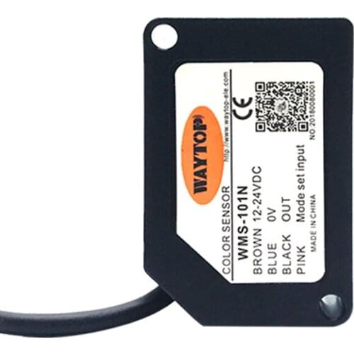 High-precision color mark color difference recognition photoelectric switch sensor color sensor WMS101 electric eye sensor