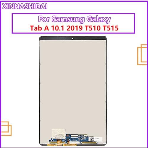 100% Test For Samsung Galaxy Tab A 10.1 2019 T510 T515 T517 SM-T510 LCD Display Touch Screen Digitizer Assembly