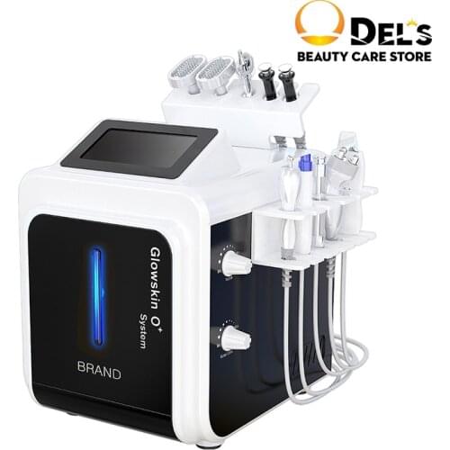 2021 SPA369 Multifunction 10 in 1 Hydra Facial Peel Grow Dermabrasion Machine Oxygen Jet Ultrasonic Scrubber Face Lift Device
