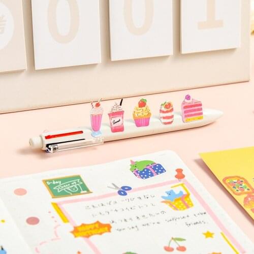 5pcs/lot Meet The Food, Hand Account Diy Sealing Sticker Mobile Phone Notebook Water Cup Decoration Sticker Ins Style