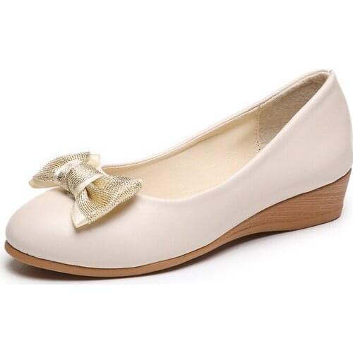 Ballerina Shoes Butterfly-knot Flats Women Slip On Shoes For Spring Summer Ballet Flats Teenage Girls Flat