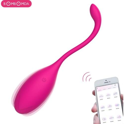 Wireless APP Control Vibrating Egg Vibrator Wearable Panties Vibrators G Spot Stimulator Vaginal Kegel Ball Sex Toys For Women