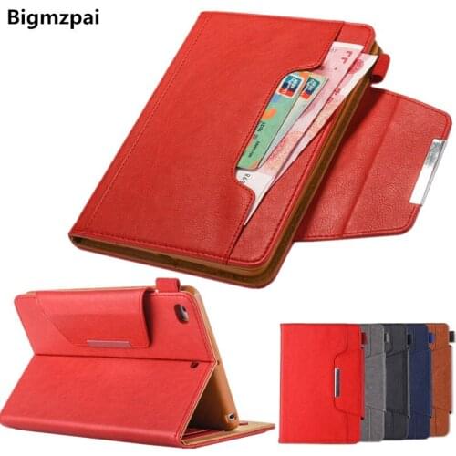 Coque For Apple IPad Mini 1 2 3 4 5 7.9 inch Smart Leather Funda Case For IPad Mini 5 4 3 2 1 7.9" Cover Case With Pencil Holder