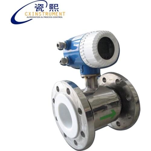 DN40 2.5~40 M3/H flow range 4~20 mA Output Electromagnetic flowmeters digital electromagnetic flow meter