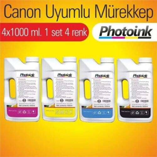 HP-4 Color 1000 ml Ink KIT for CANON Printers (PHOTO I 86515409