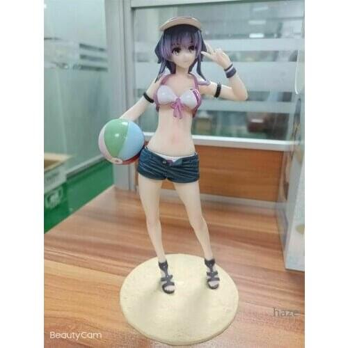 Anime Saekano Michiru Hyodo Swimsuit Ver. PVC Figure Model Toy No Box