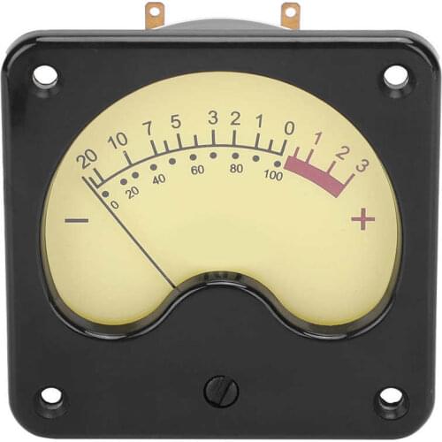 Portable TR 57 VU Meter Power Amplifier DB Meter with Backlight Sound Level Tester for Home Car