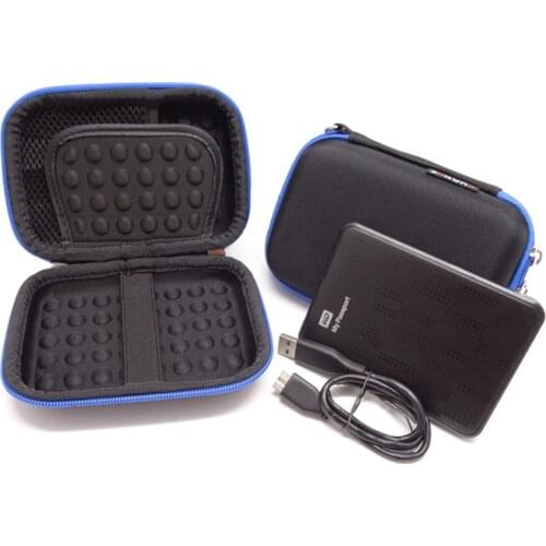 Waterproof Electronics Gadget Storage Bag Travel Digital Accessories Organizer Pouch for HDD Power Bank Charger USB Flash Drive