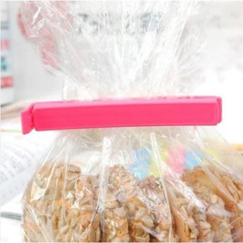 5Pcs/Lot Kitchen Accessories Seal Clips Sealing Bag Sealer Food Storage Tool Fruit Snack Preservation Bag Clamp Kitchen Gadgets