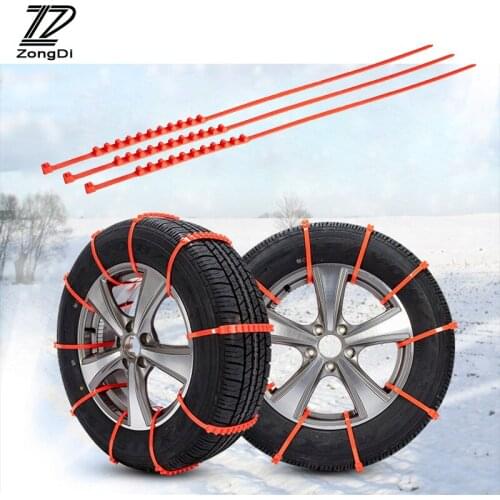 10pcs Winter Anti Slip Snow Chains For Lada Toyota Corolla c-hr Avensis RAV4 Auris Honda Civic Accord Fit CRV Accessories