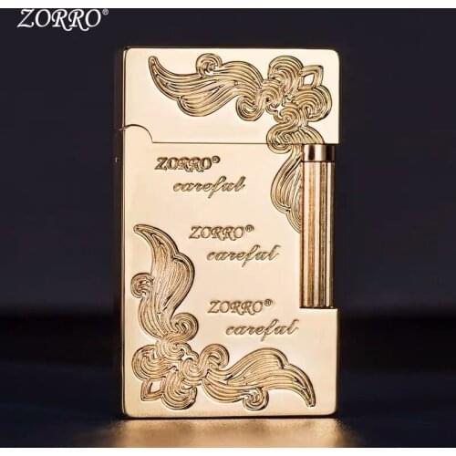 Zorro Sound Alloy Machine One Piece Machine Open The Lid Sound Big Pattern Sound Machine Kerosene Lighter