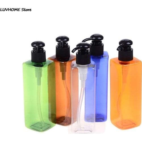 250/500ml Refillable Foam Pump Bottle Soap Shampoo Lotion Liquid Water Plastic Pressed Pump Spray Bottle