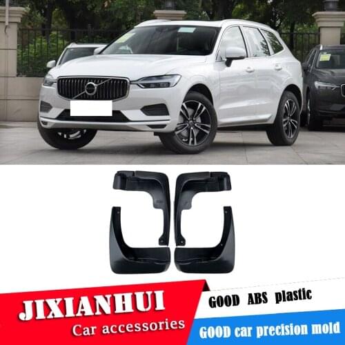 For Volvo XC60 2018-2019 Mudflaps Splash Guards Front With the color and rear Mud Flap Mudguards Fender Modified special
