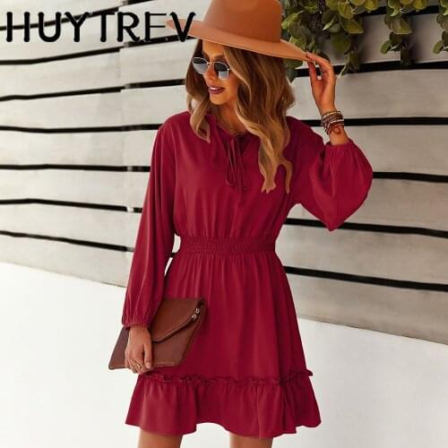 Huytrev Long Dresses