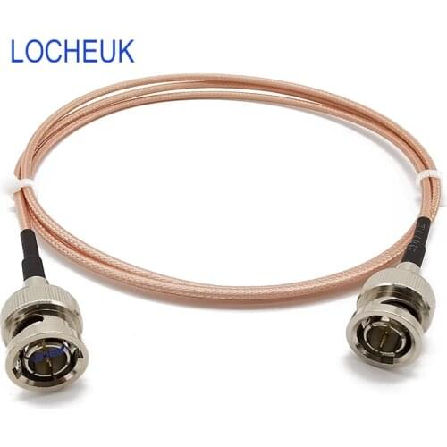 15CM RG316 Wire Jumper BNC Male to BNC Male RF Coaxial Coax Cable Antenna Extender Cable Adapter Jumper