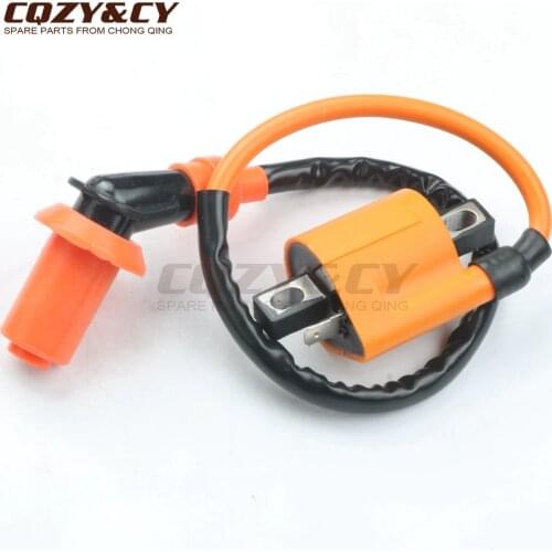 2 STROKE HIGH PERFORMANCE IGNITION COIL for YAMAHA Zuma II 50 CW50 BWS50 JOG50 1E40QMB 1PE40QMB MOPED SCOOTER
