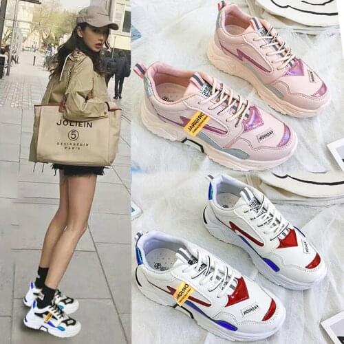 Women Shoes Breathable Chunky Sneakers Women Platform Vulcanize Shoes White Air Mesh Basket Chaussures Femme Casual Dad Shoes