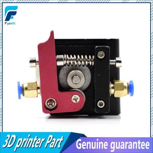MK8 Full Metal Aluminum Alloy Bowden Extruder 1.75MM with NEMA 17 L Bracket Mount for 3D Printer Parts
