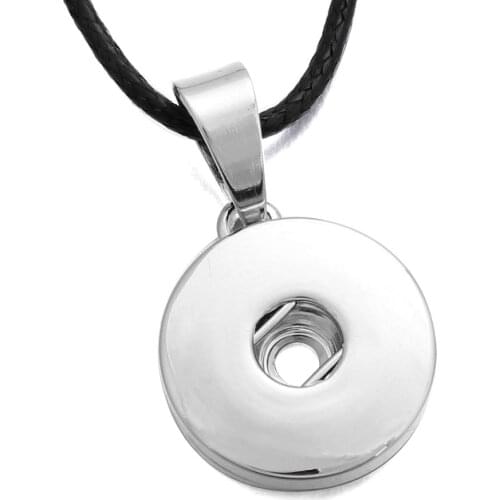 Snap Jewelry Snap Button Necklace Fit 12mm 18mm Snap Buttons