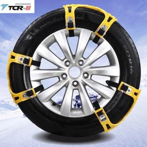 Spikes for tires auto emergency snow chains universal car tyre winter roadway safety chains snow climbing mud ground anti slip