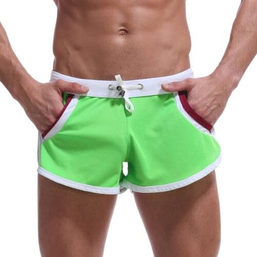 KANCOOLD Shorts Mens Summer Home Leisure Thin Sports Short Trousers Drawstring Breathable Quick drying fitness Swim Trunks Jun7