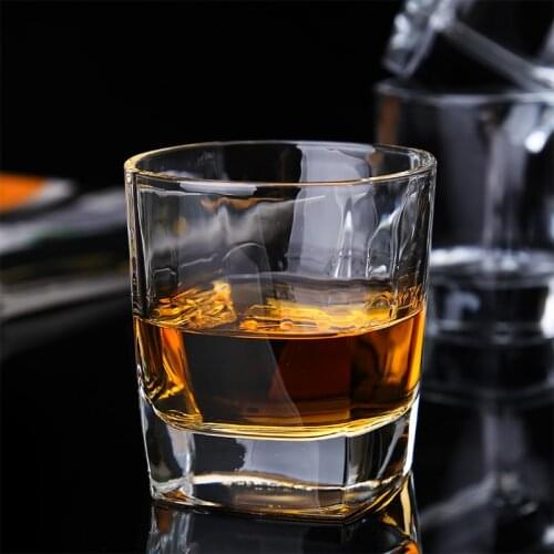 2Pcs Whiskey Glass Cup Beer Mug Wine Vodka Glass Mug Coffee Cup Home Kitchen Bar Club Party Drinkware 170ml Gifts For Men