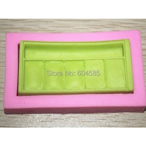 State liquid silicone mold cake decoration sugar baking tools Mini makeup cases