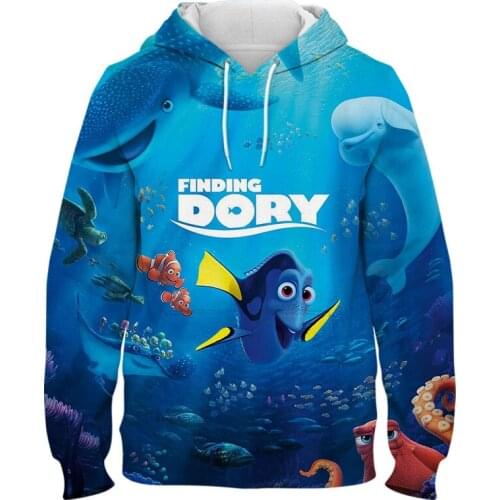 New Men Women Children Finding Nemo Hoodies 3D Printed Casual Sweatshirts Boy Girl Kids Fashion Hoody Streetwear Pullover Tops