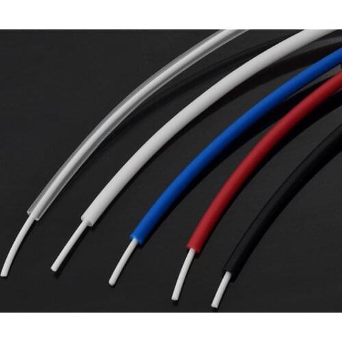 1M Tube 3D Printer Accessories PTFE Tube PiPe Remote Nozzle Feeding Tube 2mmX4mm High Temperature Resistance