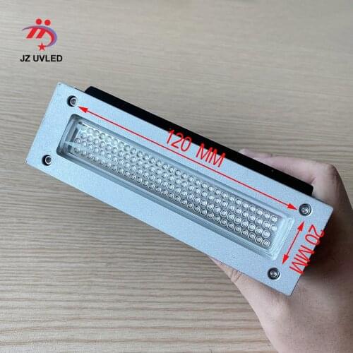 120MM Fan UV Ink Curing Lamp For Maxcan Flatbed Printer Ricoh GH2220 EPSON DX5 Head The Cure Ultraviolet XP600 LED Lights 395nm