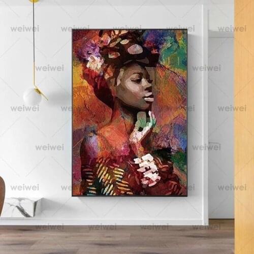 Street Art Graffiti Abstract Portrait Wall Art Canvas Painting Posters and Prints Wall Art Pictures for Living Room Home Decor