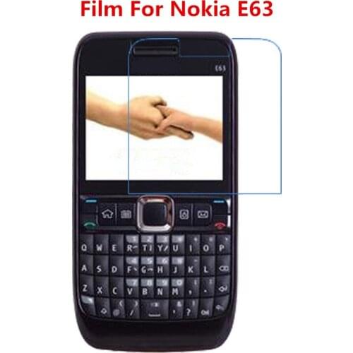 1/2/5/10 Pcs Ultra Thin Clear HD LCD Screen Protector Film With Cleaning Cloth Film For Nokia E63