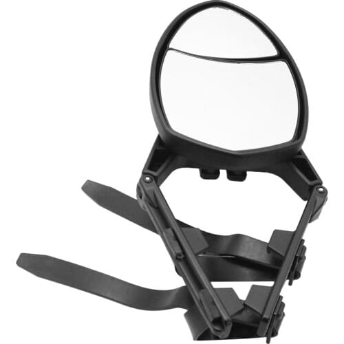 Universal Clip-On Towing Mirror Caravan Trailer Towing Oval-Extension Mirror, Convex (Dual View) Fit for Volvo V70, 1pcs