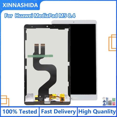 8.4" LCD For Huawei MediaPad M5 8.4 SHT-W09 SHT-AL09 LCD Display Touch Screen Digitizer Plane Assembly Replacement 100% Tested
