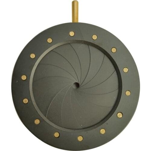 1pcs 1.5-25mm Mechanical Iris Aperture Diaphragm Microscope Camera Condenser Parts