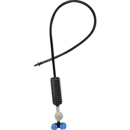 2 set Cross Atomization Misting Nozzle with Seal Ring Garden Irrigation Industry Farm Dust removal cooling Humidify Sprinklers