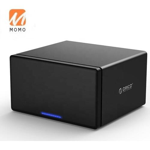 3.5 Inch Aluminum 80TB SATA USB3.0 External 8 Bay HDD Docking Station NS800U3