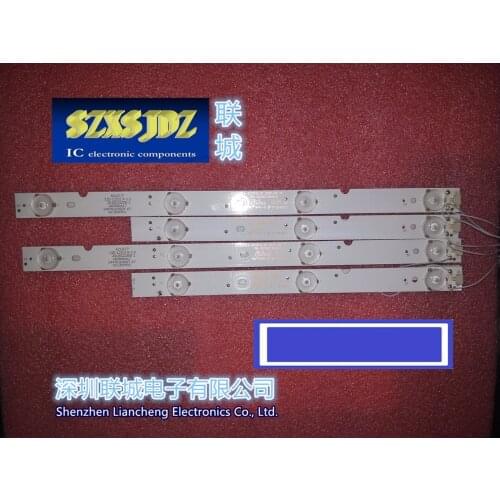 4PCS (2X4 LEDS* 3 V + 2X3 LEDs* 3 V ) New Universal Konka LED32F1100cf Light Bar 35018476 35018478