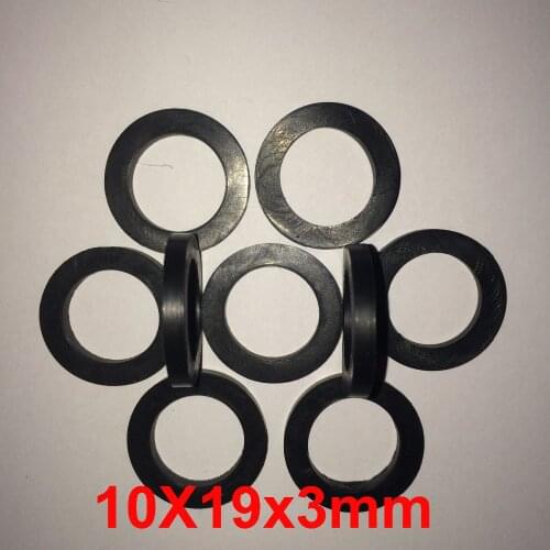 50 PCS Nitrile NBR rubber flat gasket o ring grommet faucet plumbing nozzle seal washer oil proof