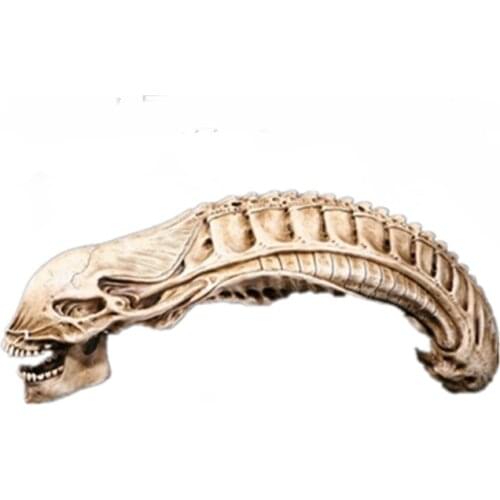 50cm Xenomorph alien skull model Halloween Decoration skeleton model gigers alien model