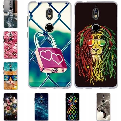 Fashion Back Cover for Nokia 7 Case Cute Cat Cartoon Patterned Phone Cases for Nokia 7 Case Ultra thin Soft Phone Cases Coque